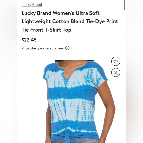 ❌SOLD❌ Lucky Brand Top - 2X - Picture 1 of 10